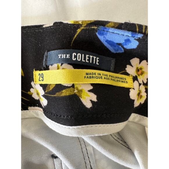 MAEVE Anthropologie The Colette Wide Leg Crop Pant Floral Size 29 - Picture 5 of 11